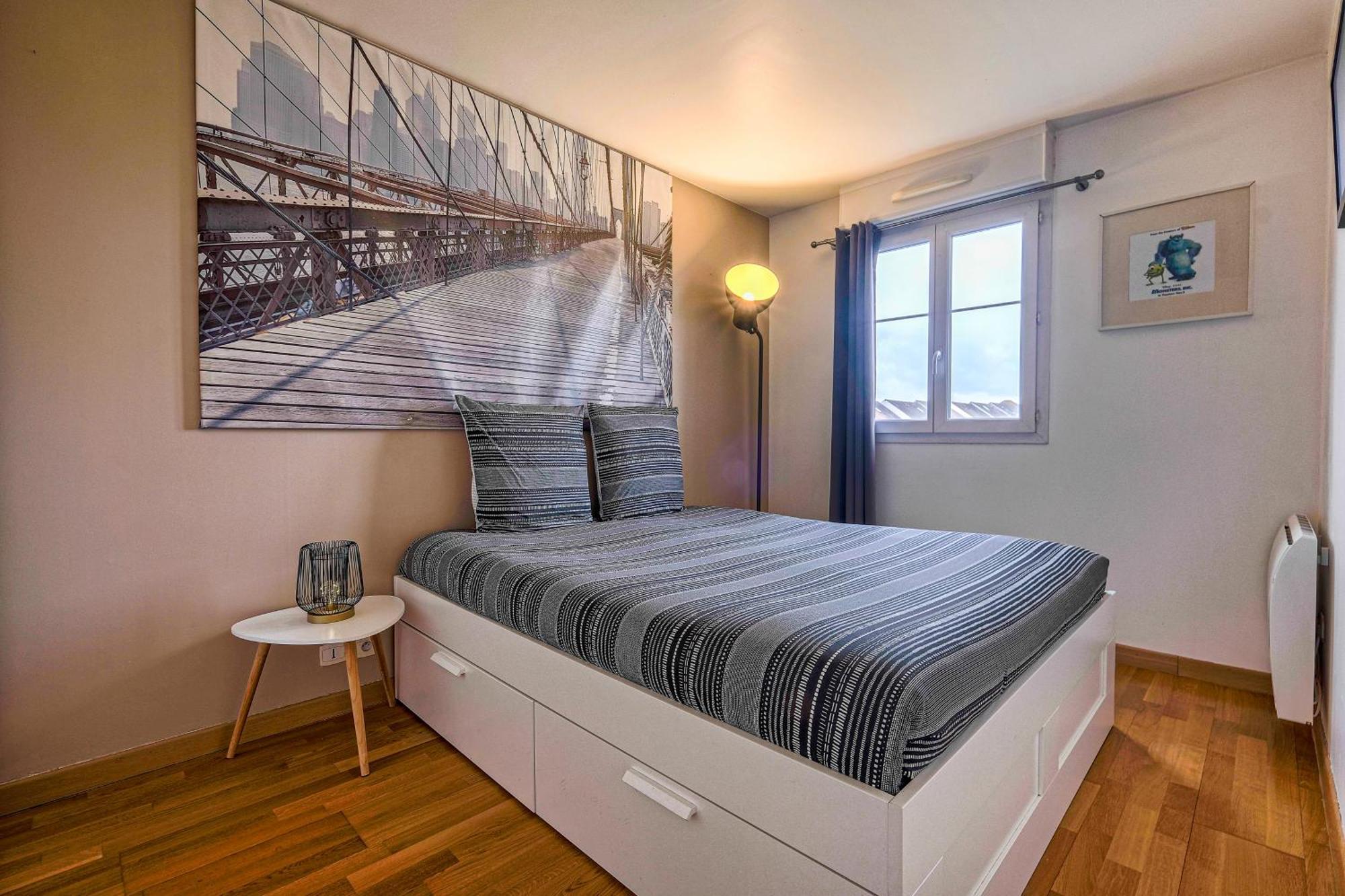 Apart' Minnie - Disneyland Paris - 3 Bedrooms - Parking Prive มานี-เลอ-องเกรอ ภายนอก รูปภาพ