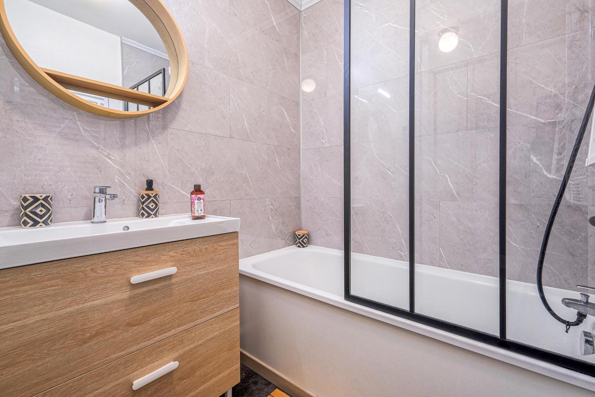 Apart' Minnie - Disneyland Paris - 3 Bedrooms - Parking Prive มานี-เลอ-องเกรอ ภายนอก รูปภาพ