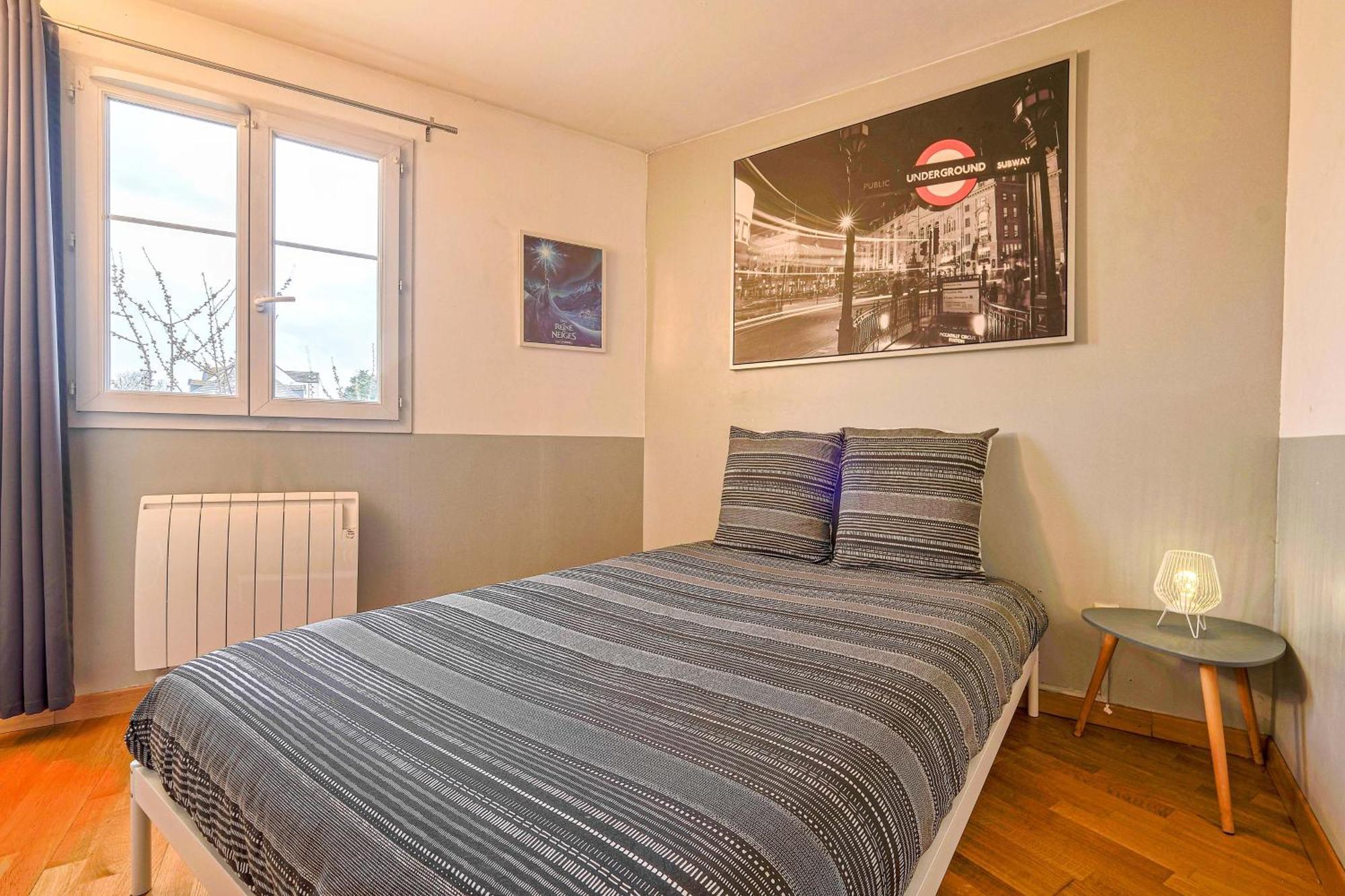 Apart' Minnie - Disneyland Paris - 3 Bedrooms - Parking Prive มานี-เลอ-องเกรอ ภายนอก รูปภาพ